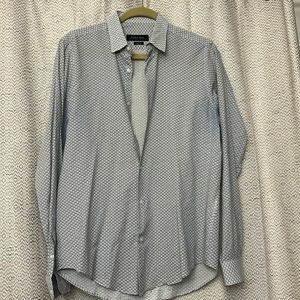 Zara mini skulls shirt, size medium, slim fit